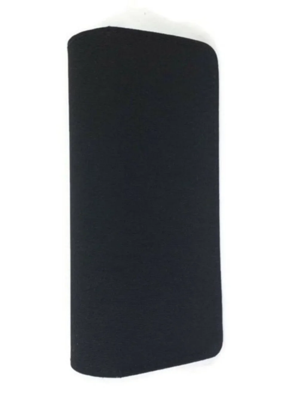 Dolce & Gabbana Black Minimalist Structured Fabric Envelope Eyewear Glasses Case